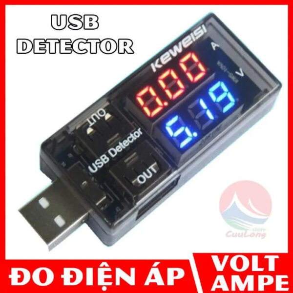 USB đo điện áp dòng điện