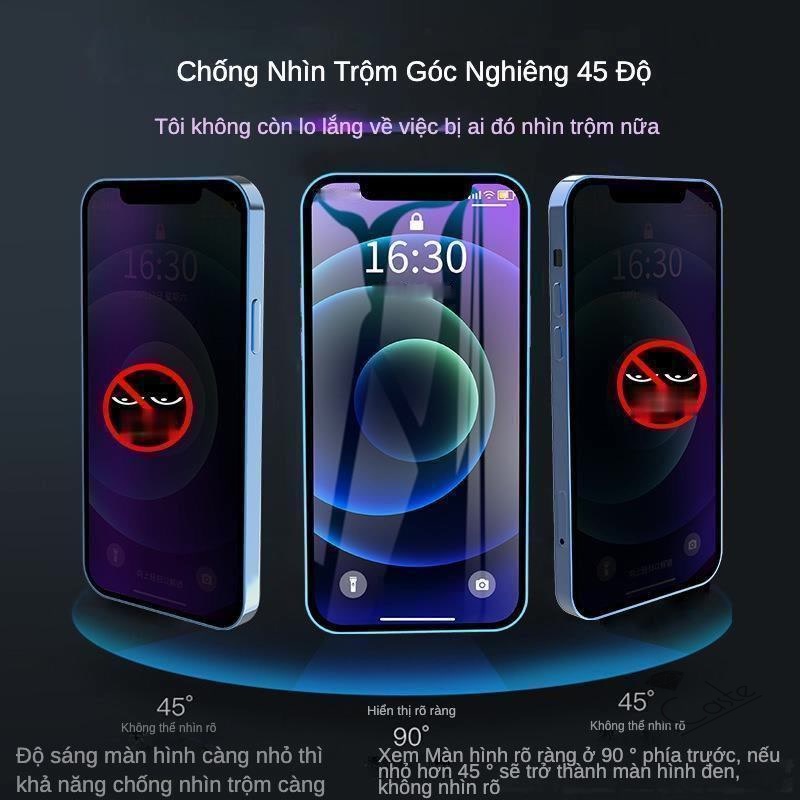 kính cường lực chống nhìn trộm 