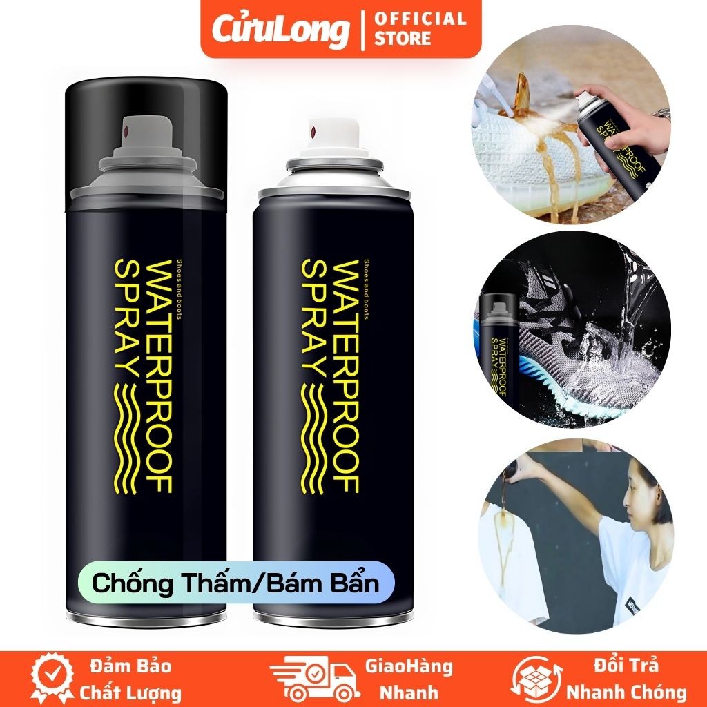 Dung Dịch Bảo Vệ Giày Xịt Nano Chống Nước Chống Bụi – Thay Thế Bọc Giày Trời Mưa Đi Mưa Hiệu Quả