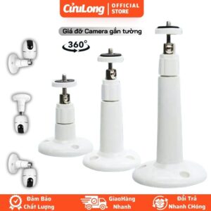 Giá Đỡ Camera Giám Sát 360 Độ - Chân Đế Camera Không Khoan Kẹp Camera Treo Tường Trần Nhà