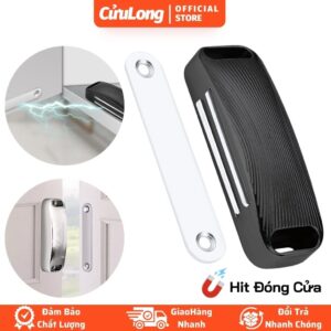 Nam Châm Hít Cửa Mạnh Chốt Cửa Phòng, Tủ Quần Áo, Tủ Lạnh Chống Hở - Cục Hít Cửa Lắp Đặt Không Khoan