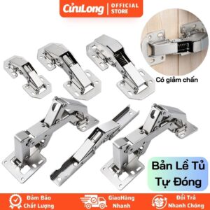 Bản Lề Gập Thông Minh Gấp Gọn Giảm Chấn Thủy Lực, Không Khoan, Tự Đóng Cửa Tủ Bếp Gỗ, Tủ Quần Áo